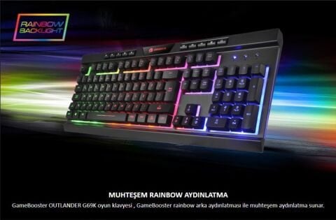 GameBooster G69K ''Outlander'' Membrane Oyun Klavyesi G69K