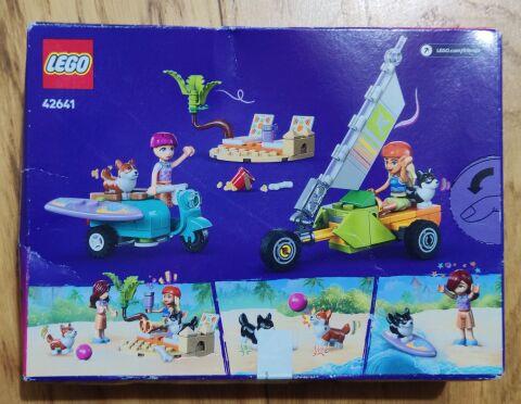 Lego 42641 Friends Sörfçü Köpekler ve Scooter Macerası