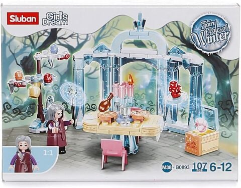 Sluban Girl's Dream Prenses Evi Yapım Seti, 107 Parça