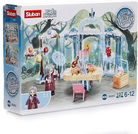 Sluban Girl's Dream Prenses Evi Yapım Seti, 107 Parça