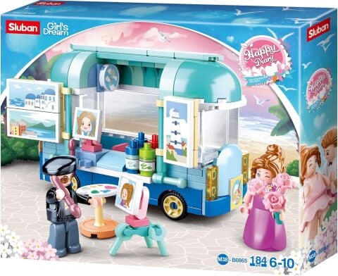 Sluban Girl's Dream Ressam Yapım Seti 184 Parça