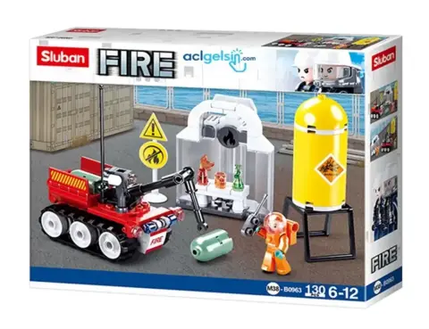 Sluban Fire Tatbikat Ekibi 130 Parça
