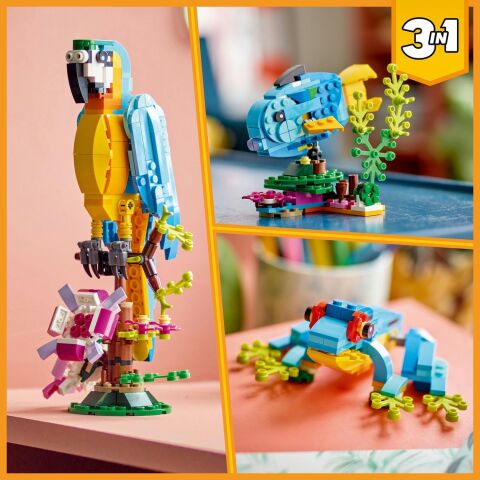 Lego Creator Egzotik Papağan 31136