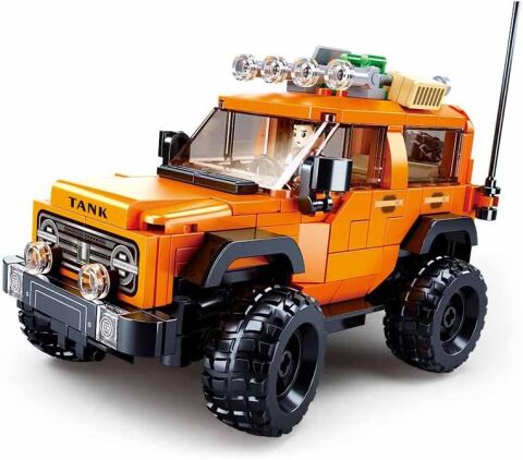 Sluban Model Bricks Off Road Turuncu Yapım Seti 302 Parça