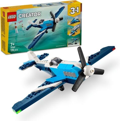 LEGO 31160 Creator Yarış Uçağı 3'ü 1 Arada Yapım Seti