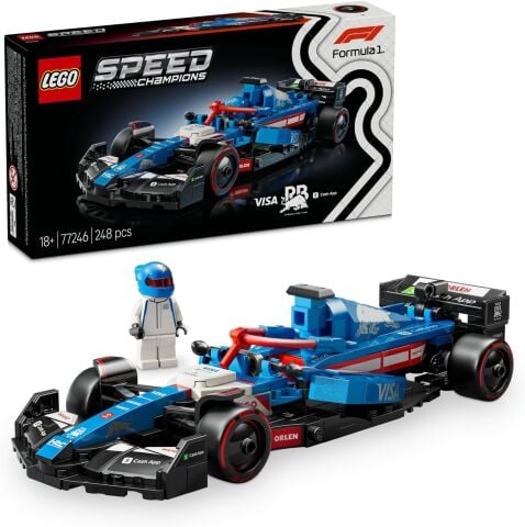 LEGO 77246 Speed Champions Visa Cash App F1 Yarış Arabası